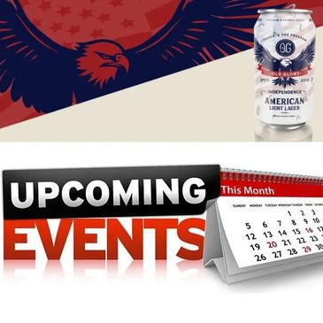 Upcoming events banner for OG Independence