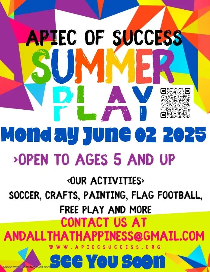 APIEC of Success 2025 Meet, Greet, Play Today 6/02/2025. Thanks so much! Be sure to RSVP next week.