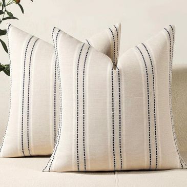 Textured Linen 18x18 Pillow Cover