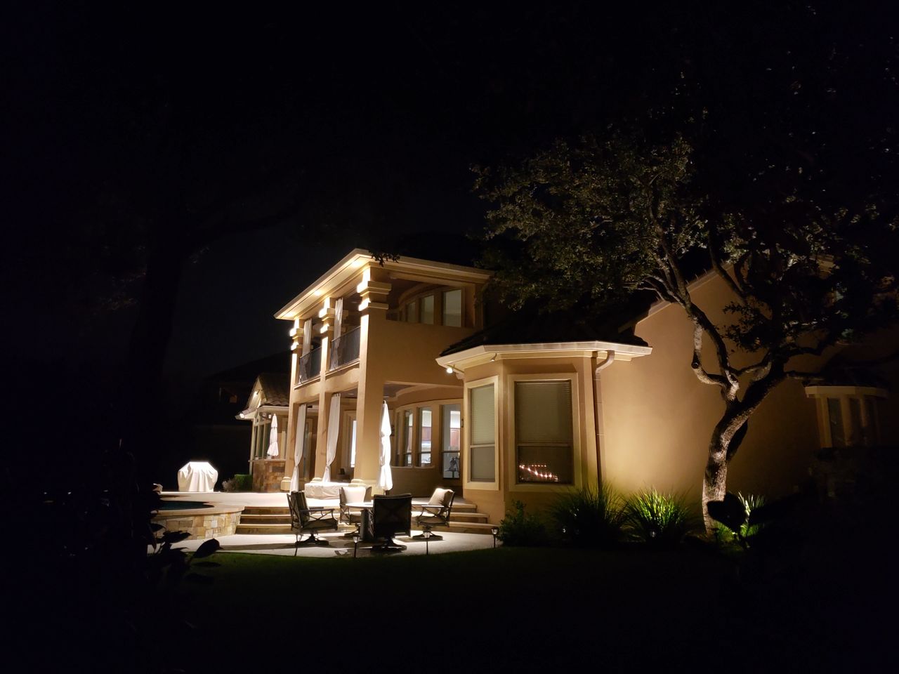 Outdoor Lighting Adds Beauty and Security