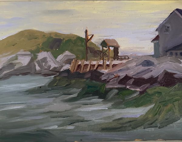 Monhegan Pier
