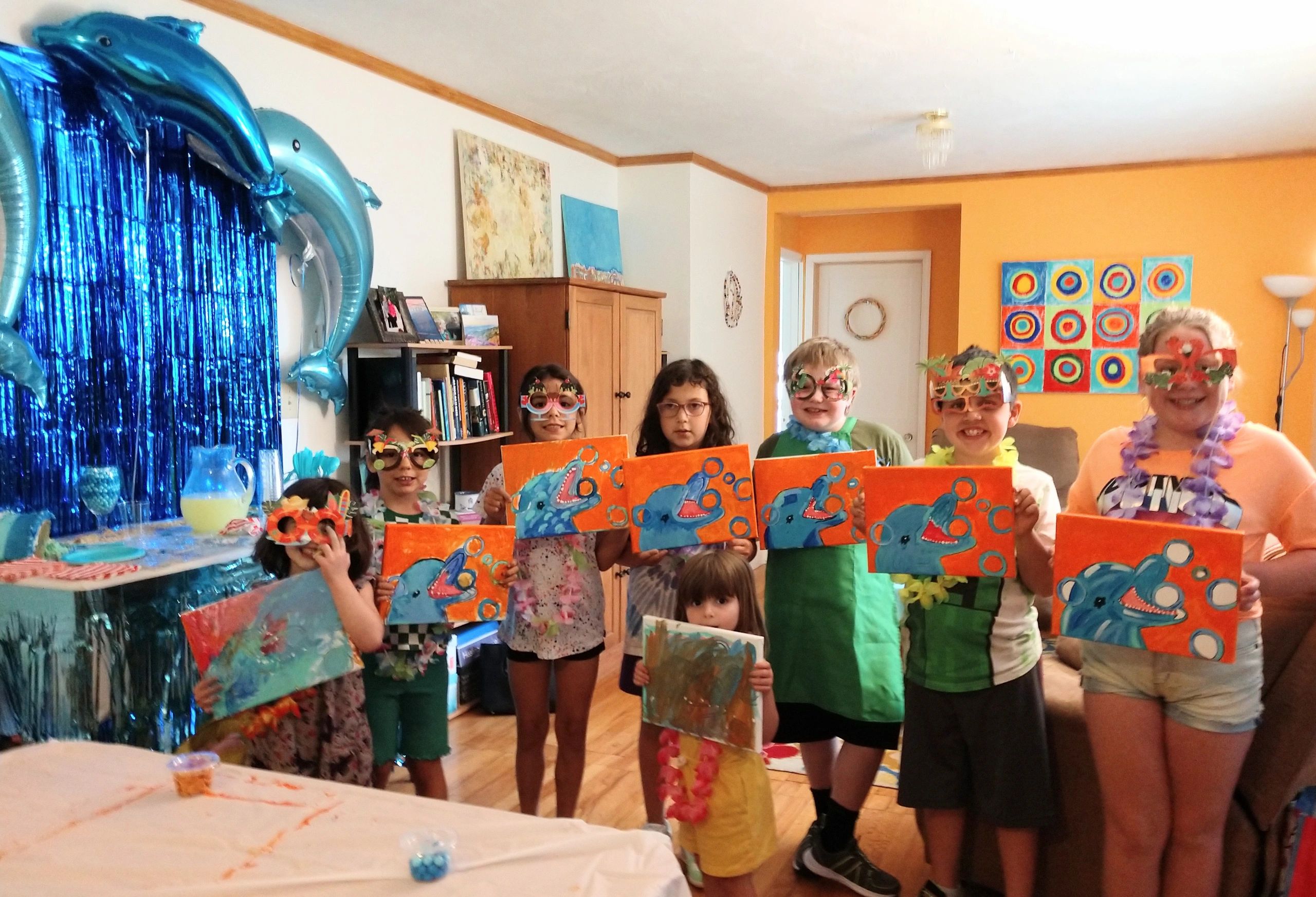 Comfort & Joy Art Paint Parties, Art Classes, Art Clubs, Online Paint