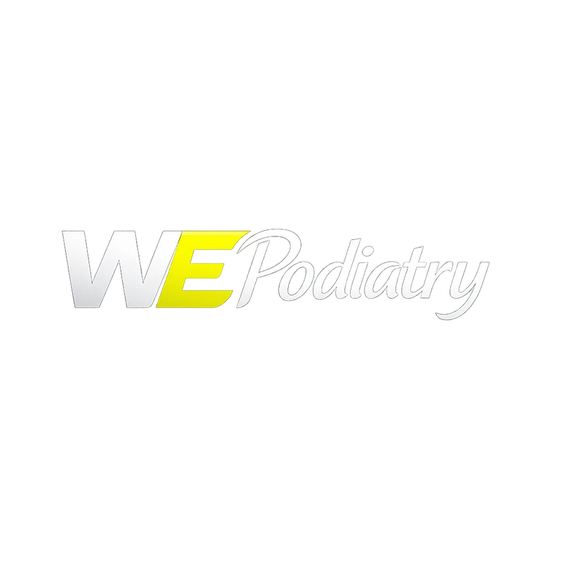 WE Podiatry logo