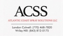 Atlantic Coast Spray Solutions