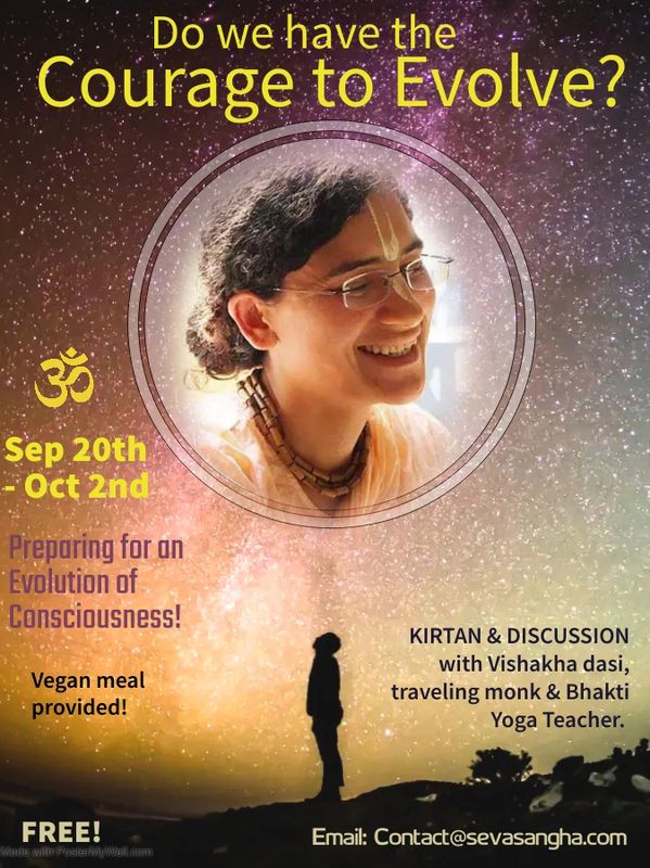 World re-known Monk, Vishakha Devi will be visiting the United States to give insightful programs! 