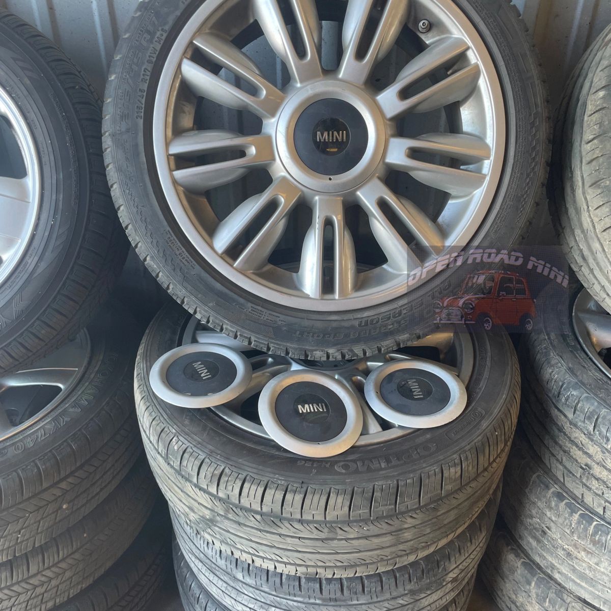17 Inch Rims Silver Mini Cooper Wheels 17 inch Silver **WE DO NOT SHIP WHEELS - PICKUP ONLY**