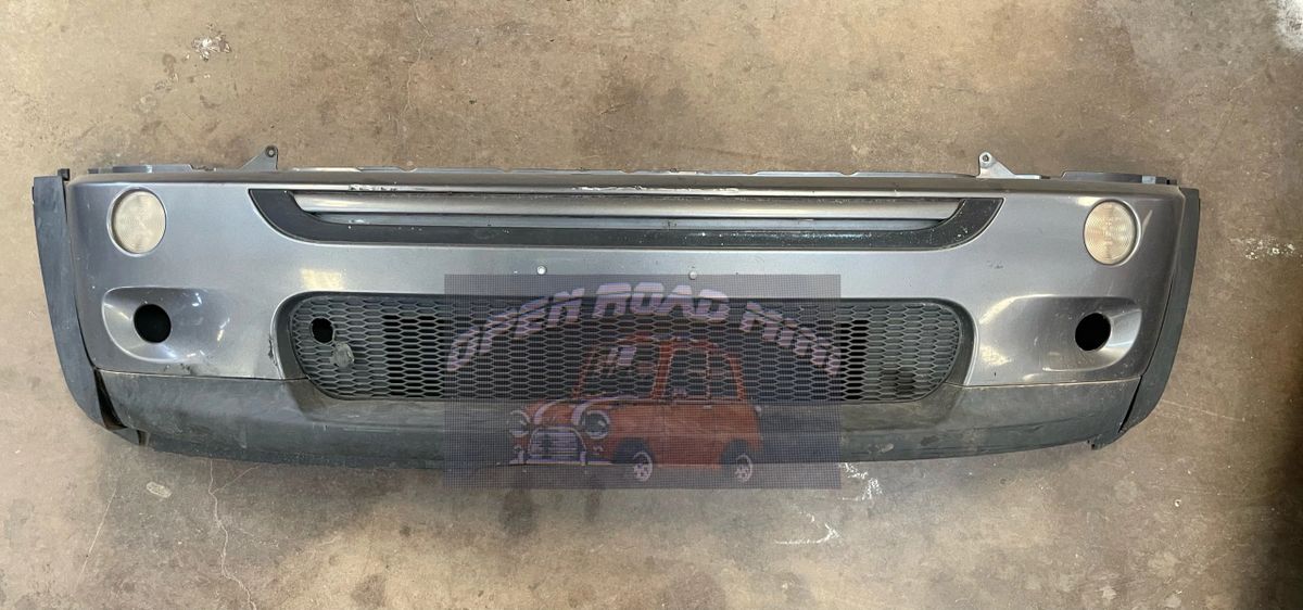 2002-2008 Mini Cooper S Dark Silver Front Bumper R52 R53 51111177877