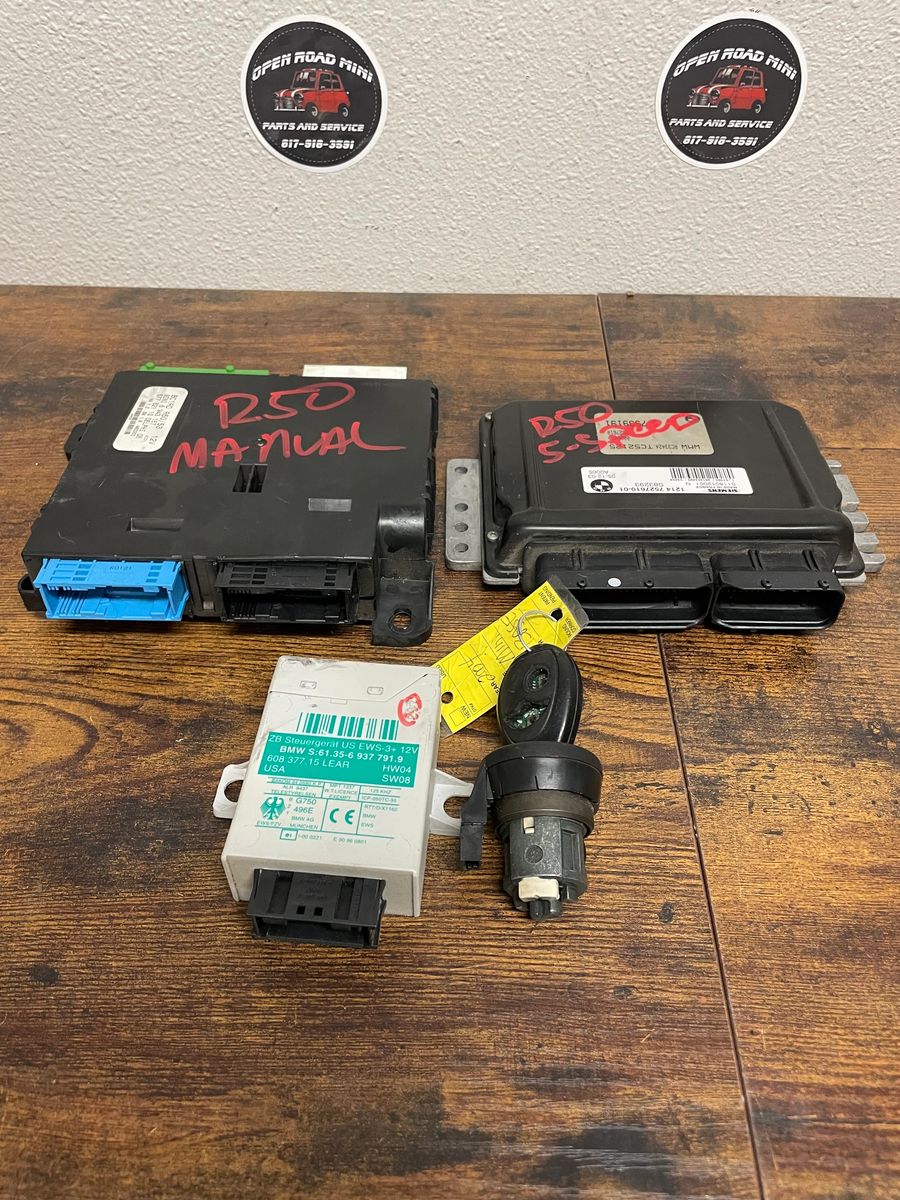 2005 Mini R50 Ews 2005-2008 R50/R52 BASE EWS/DME/BCM KEY SET BASE MANUAL