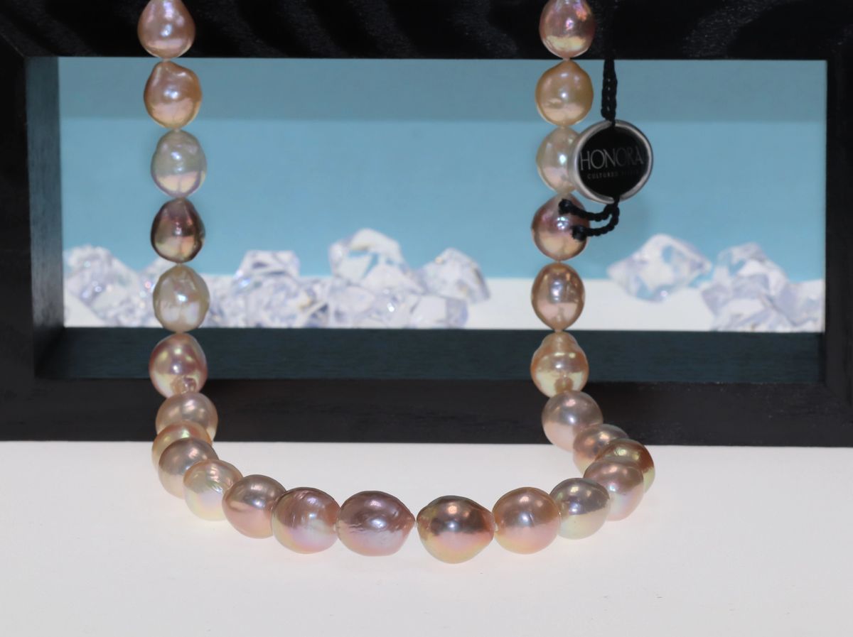 Honora Ming Pearl Necklace 12-14mm 24
