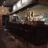 A dinning area inside the restaurant 