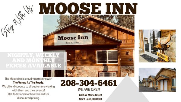 Moose Inn ~ Spirit Lake Lodging

