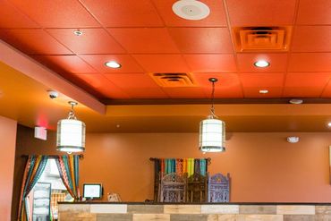 Thai Pin restaurant interior view 
