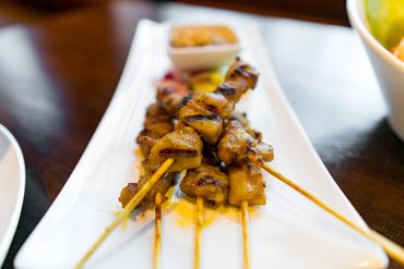 Closeup of a food