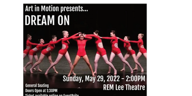 Dream On - Art in Motion Year End Recital
