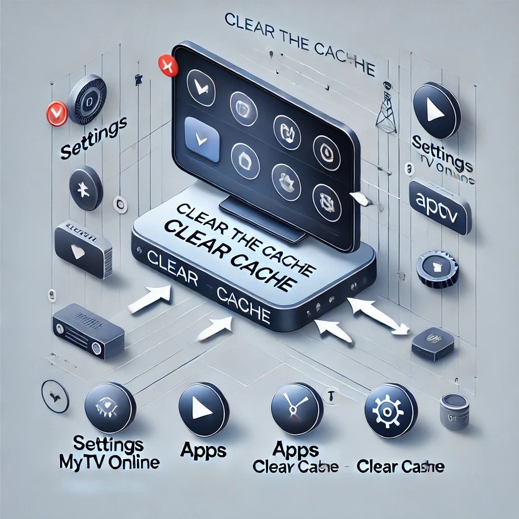 Comment vider le cache dans MYTVOnline?