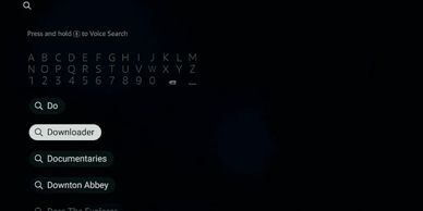Fonction rechercher sur Firestick, edge tv app, application edge tv, edge firestick, edge iptv