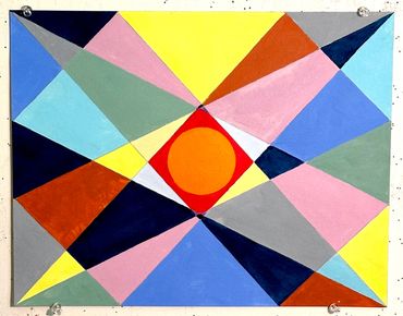 Intersection color triangles