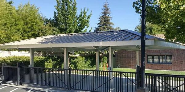 custom hi gable with a standing seam roof