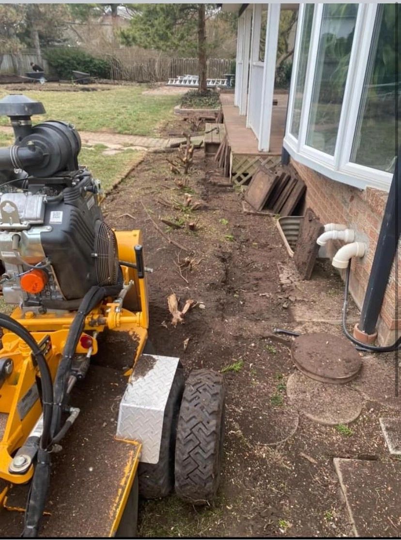 Steve's Stump Grinding work sample 3