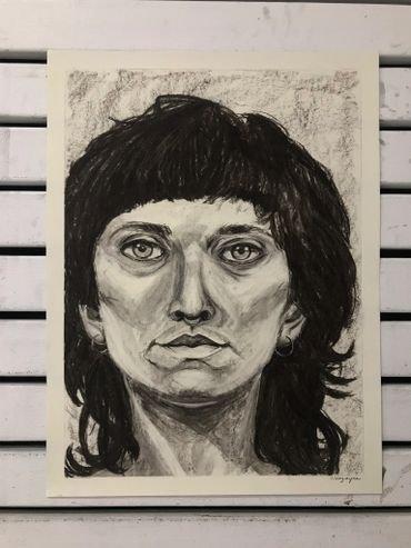 charcoal study