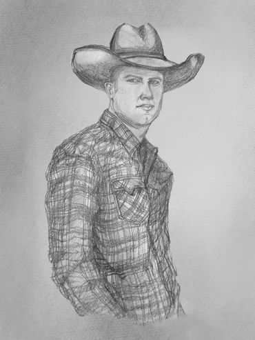 pencil on digital background