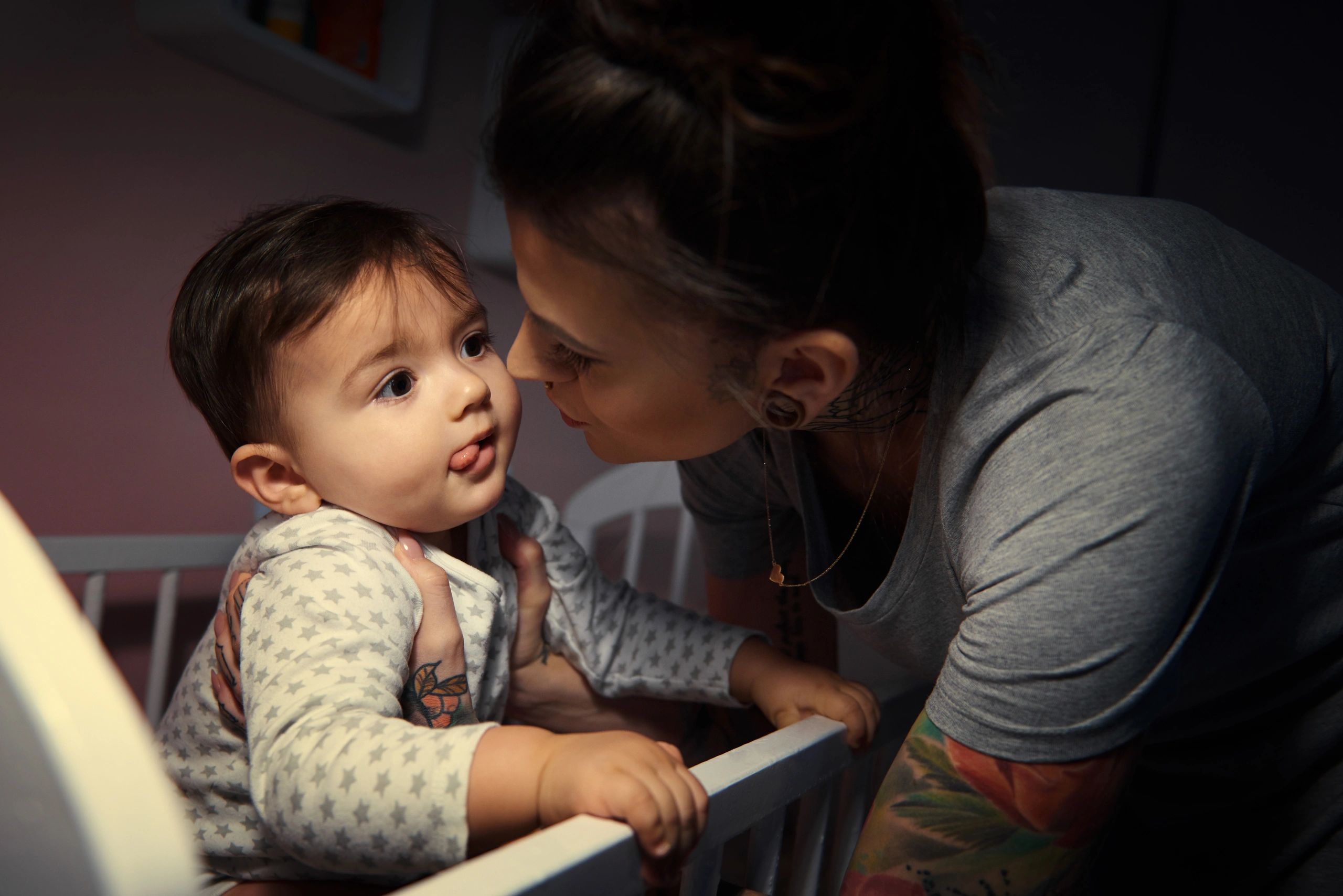 When to lower the crib mattress