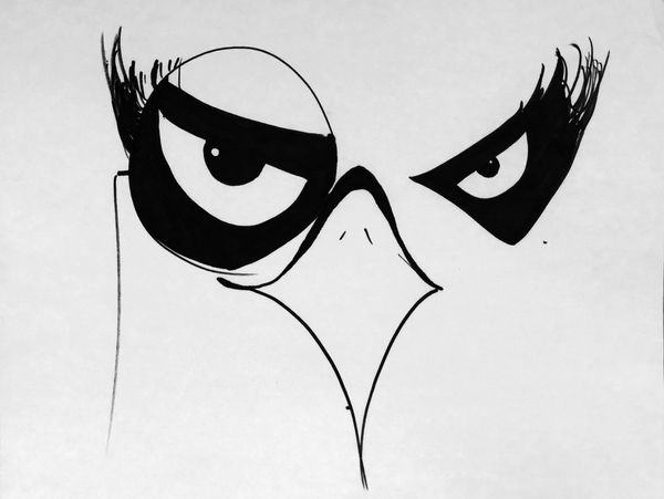 Eagle Eye with monocle