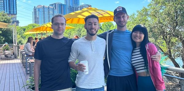 Book Club Hike in Austin Texas