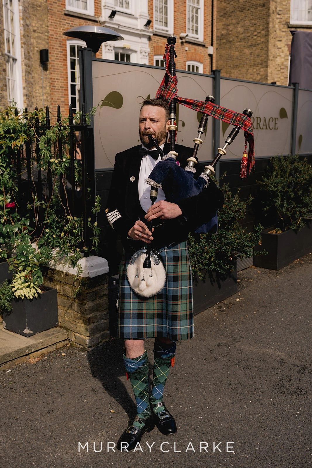 Scottish Bag Piper