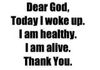 Thank YOU ....GOD. 