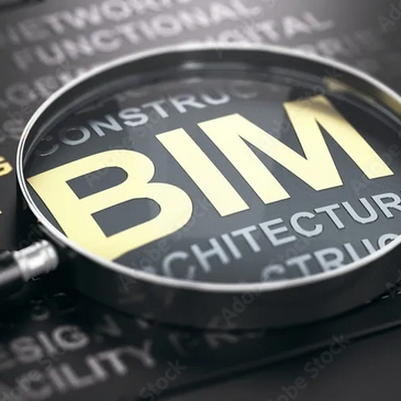 Magnified "BIM" Building Information Modeling