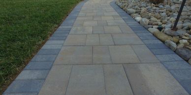 Paver Sidewalk