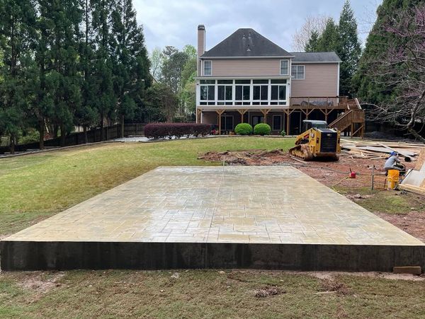 Brick Yellow Stamped 