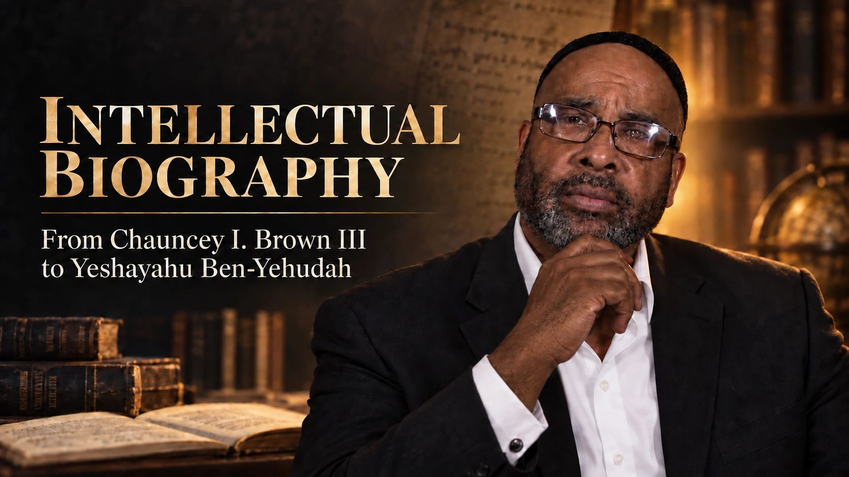 Yeshayahu Ben-Yehudah in a scholarly setting for his intellectual biography and transformation.