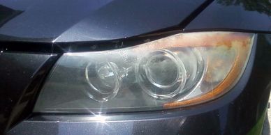 Bmw headlight restoration