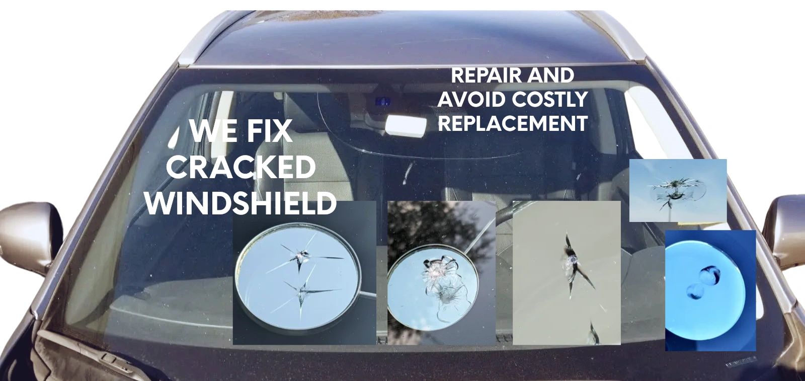 fix crack windshield cost