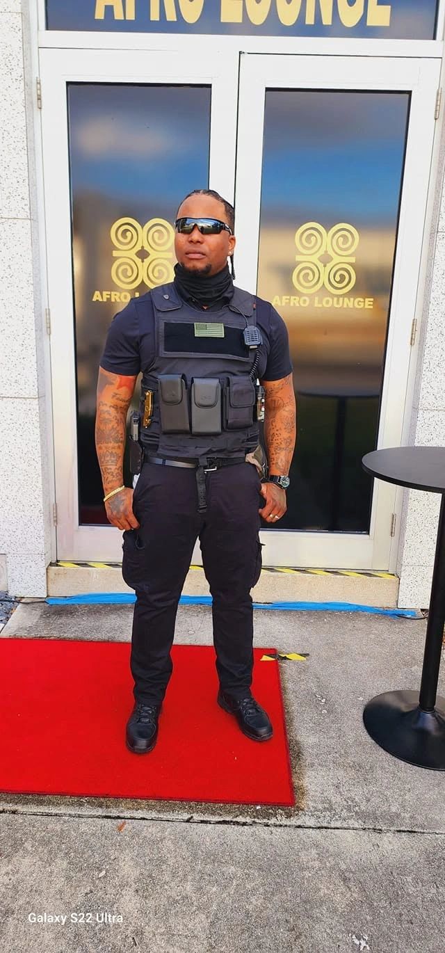 On Time Protection Security officer on assignment