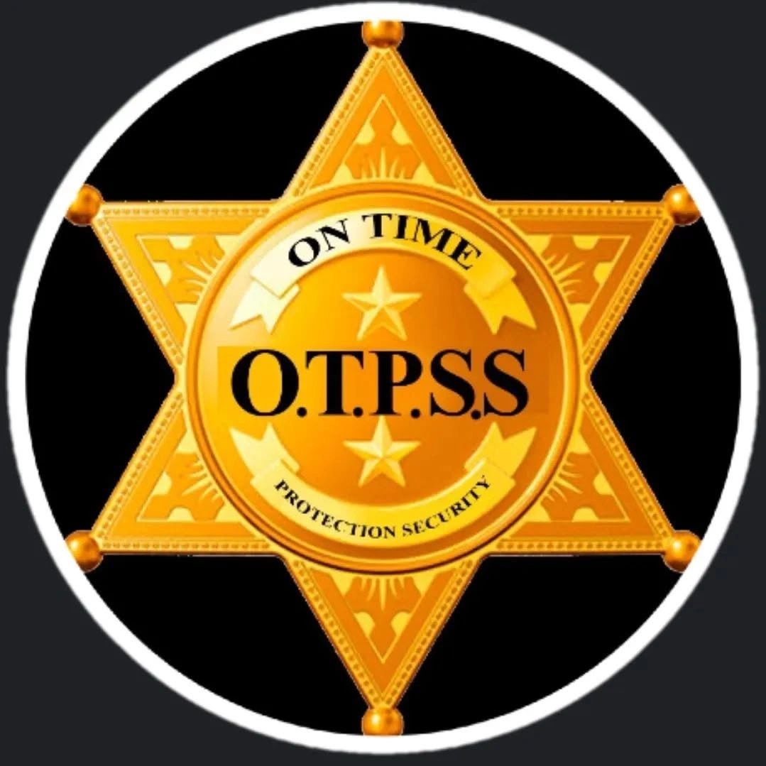 On Time Protection Security Services OTPSS Badge Logo