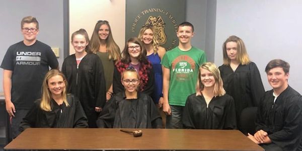 Photo of Youth Court participants