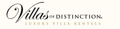 Logo for Villas of Distinction luxury villa rentals.