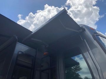 Replacement door awning, CoachGuard acrylic,Solarfix Teflon thread, double-stitched,10 year warranty
