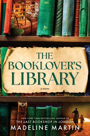 Book cover of 'The Booklover's Library' by Madeline Martin.