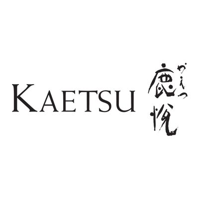 Logo featuring the word 'KAETSU' and Japanese calligraphy characters.