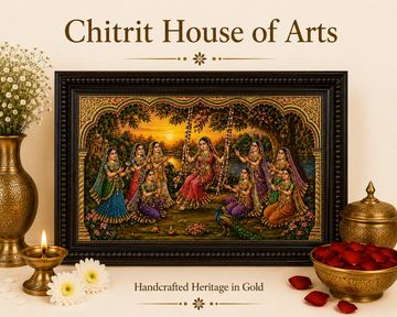 Radha Jhula — Gopi Devotion at Sunset