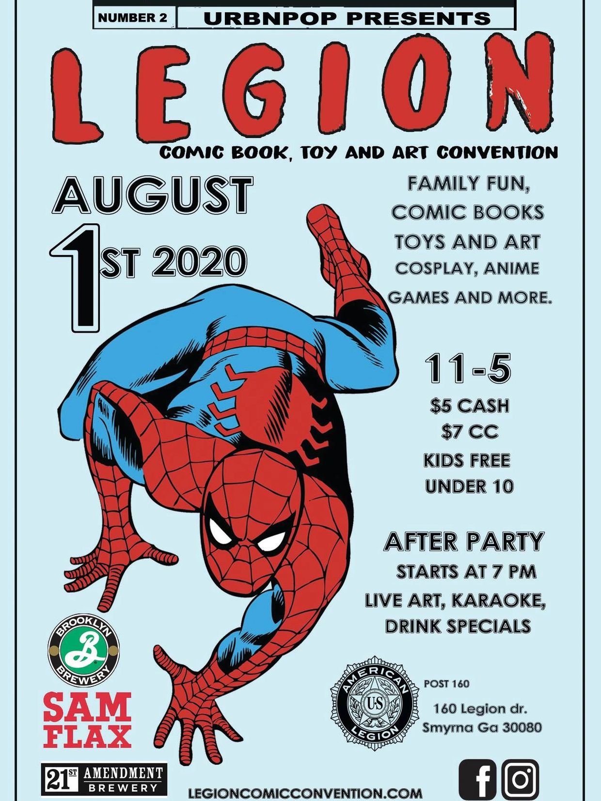 Legion-comic-book-convention-near-me-atlanta-metro