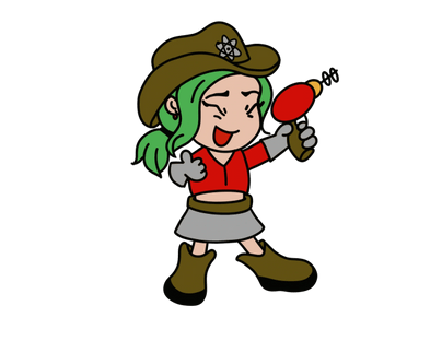 Atomic Cowgirl Tattoo