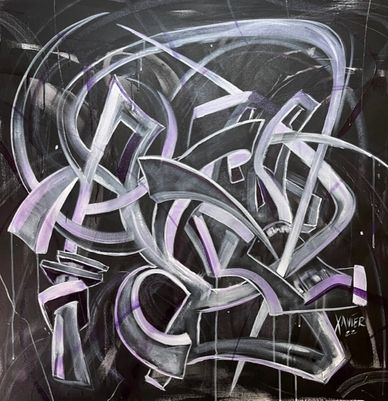 Collect original paintings by Xavier, contemporary fine art for acquisition – NGU ARTS