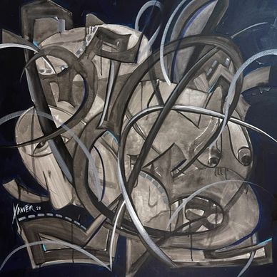 Collect original paintings by Xavier, contemporary fine art for acquisition – NGU ARTS