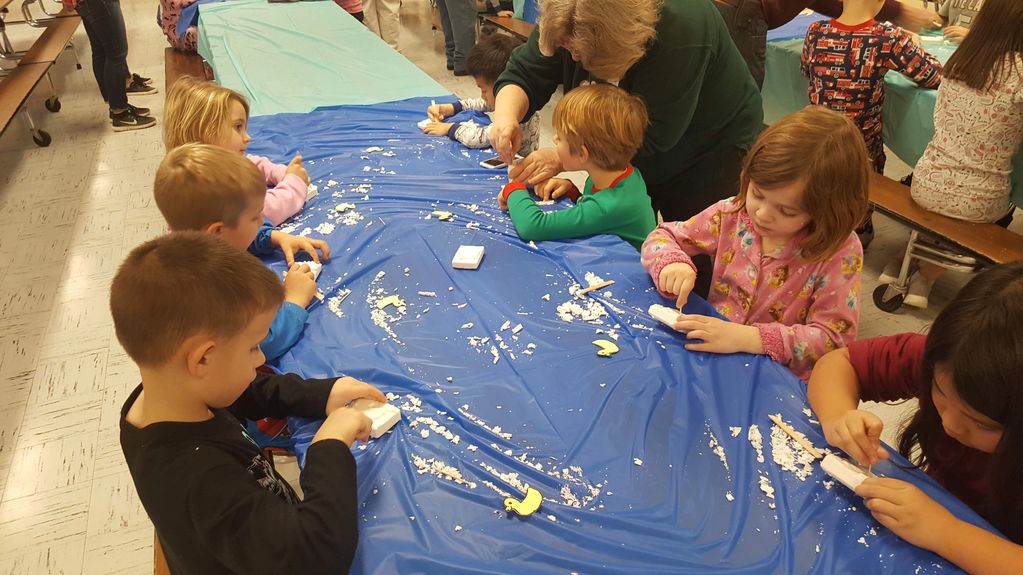 Soap Carving at Central Christian School in Kidron, Ohio