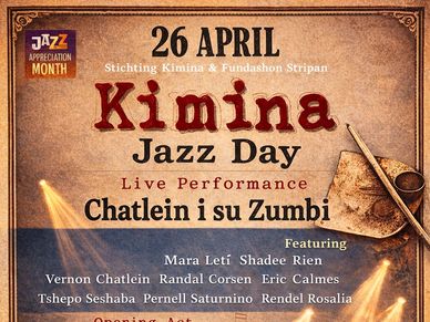 Poster for Kimina Jazz Day live performance on April 26.